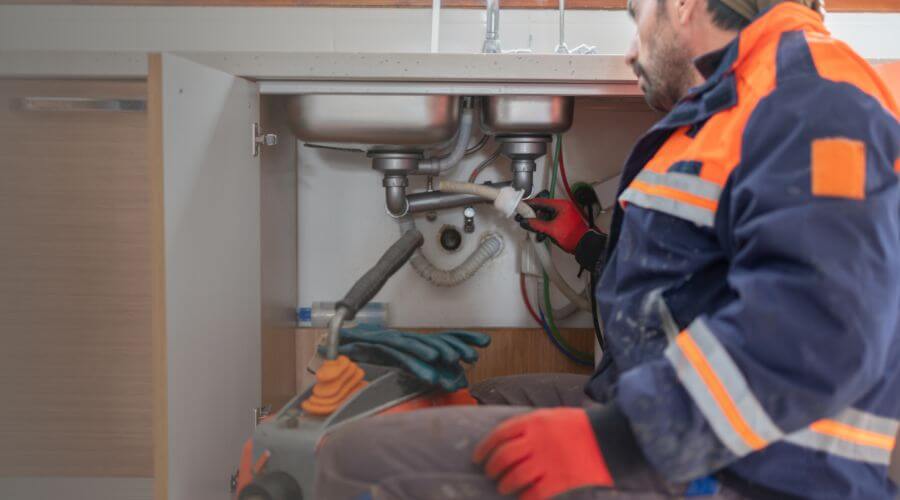 Camera Pipe Inspection Under Slab in Rocklake, ND